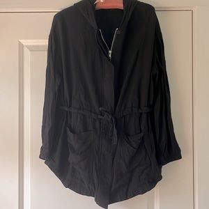 Love Tree hooded black jacket